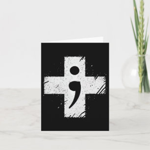 Cartão Sensibilização Suicida Depressão Ansiedade Saúde M