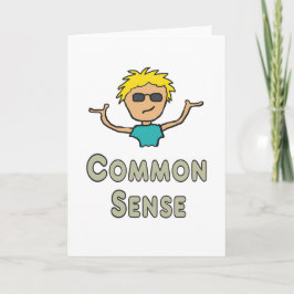 Cartão Senso Comum