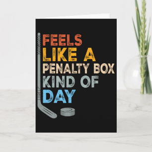 Cartão Sente-se Como Um Dia Tipo Caixa De Penalidade Engr