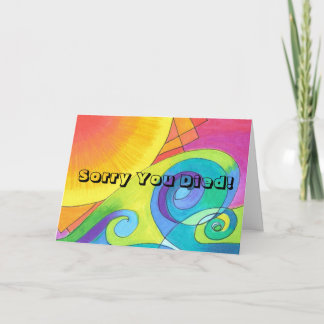 Cartão Sente-Se Melhor Agora?