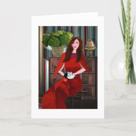 Cartão Sente-se no Design criativo de LeeMarie