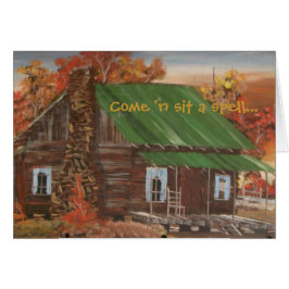 Cartão Sente um período