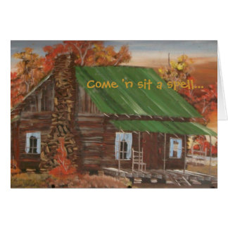 Cartão Sente um período