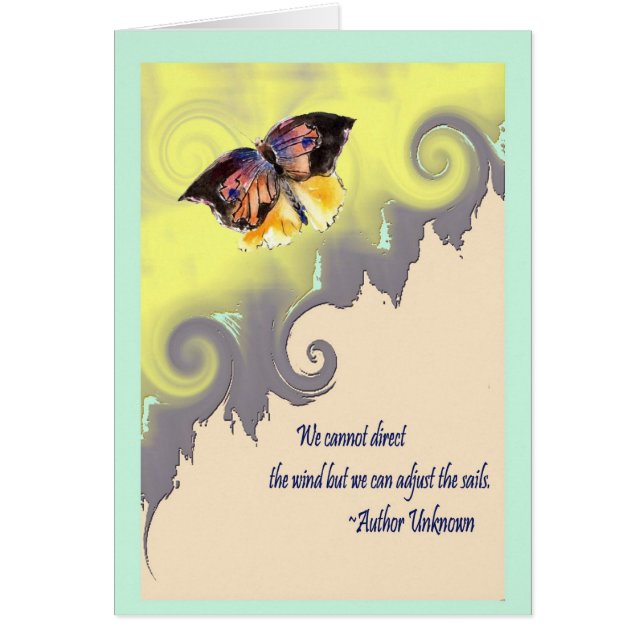 Cartão Sentido e desafio da atitude (Frente)