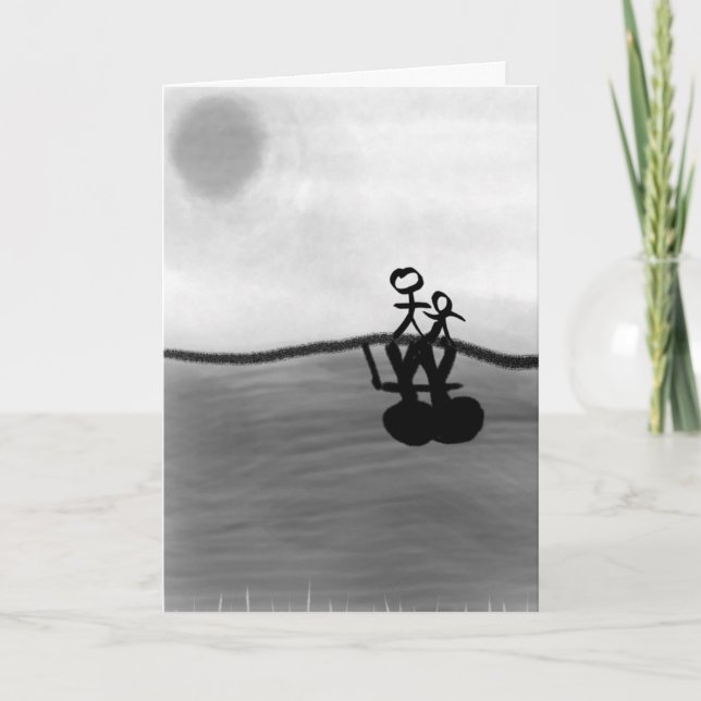 Cartão Sentimental - Para Pai/Mãe (Frente)