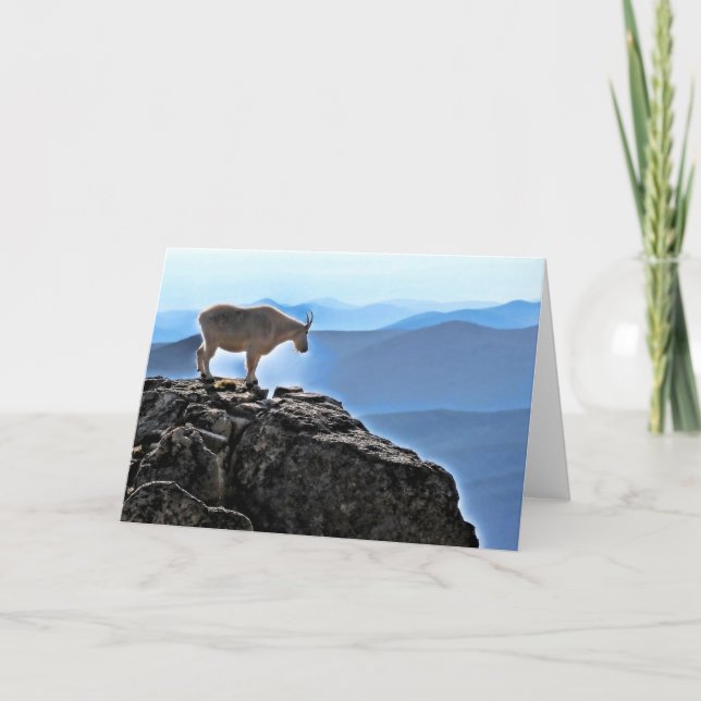 Cartão Sentinela alta de Montanhas Rochosas (Frente)