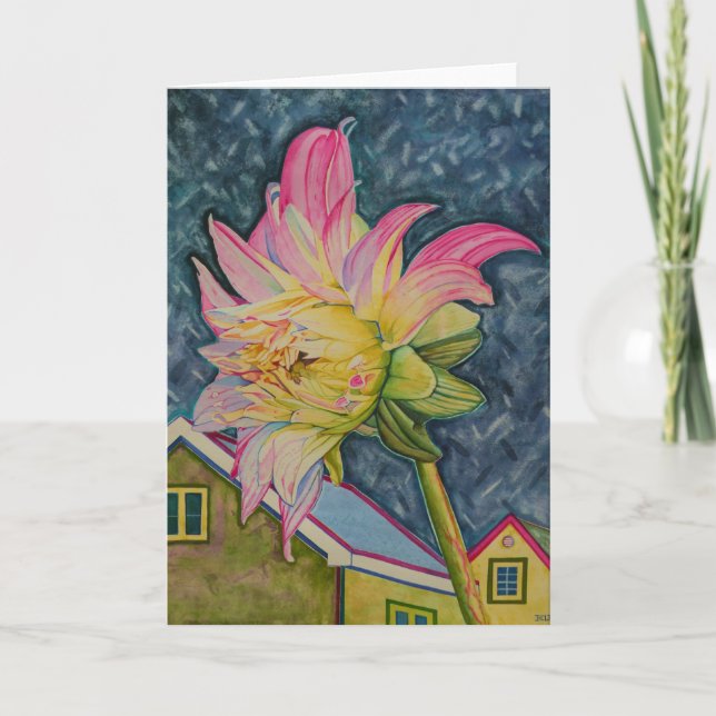 Cartão Sentir-se bem na moonglow (Frente)