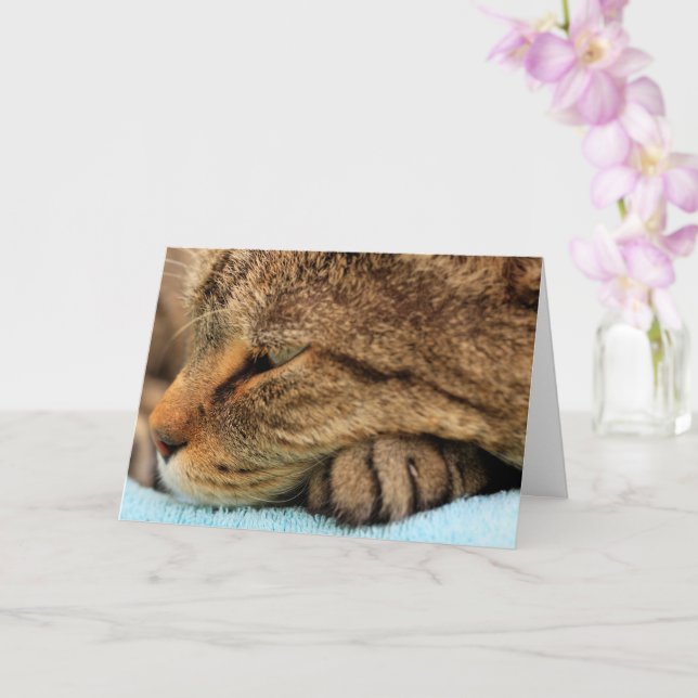 Cartão Sentiu A Sua Falta (Orquídea)