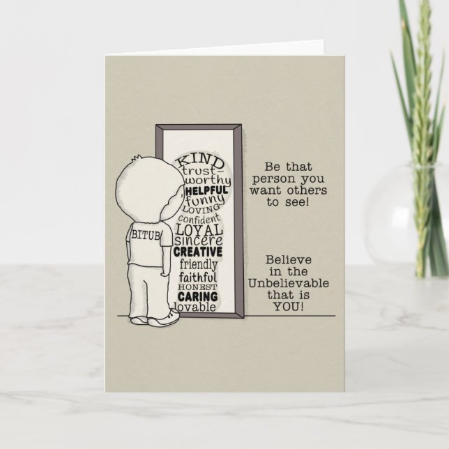 Cartão Ser Essa Pessoa (Frente)