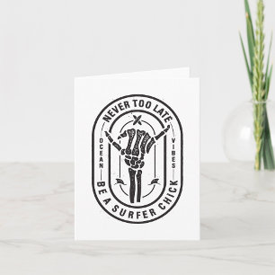 Cartão Ser Um Pintinho De Surfista