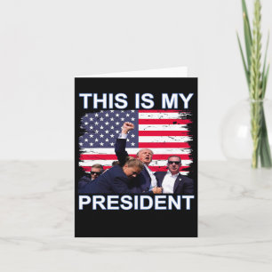 Cartão Será Que O Meu Presidente Trump 2024 Eleitoral?