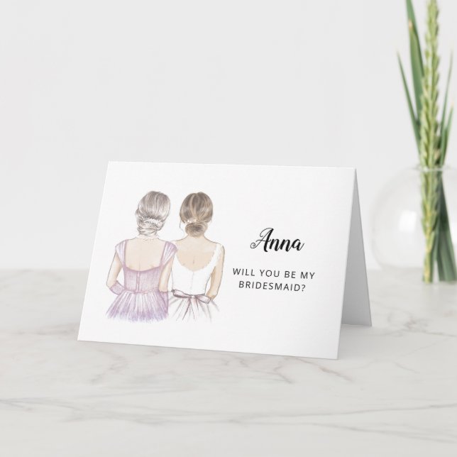 Cartão Será Que Você Vai Ser A Minha Carta De Proposta Da (Frente)