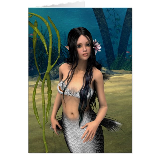 Cartão Sereia (Frente)