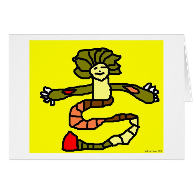 Cartão Sereia (Frente Horizontal)