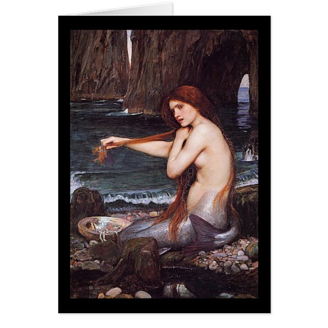 Cartão sereia (Frente)