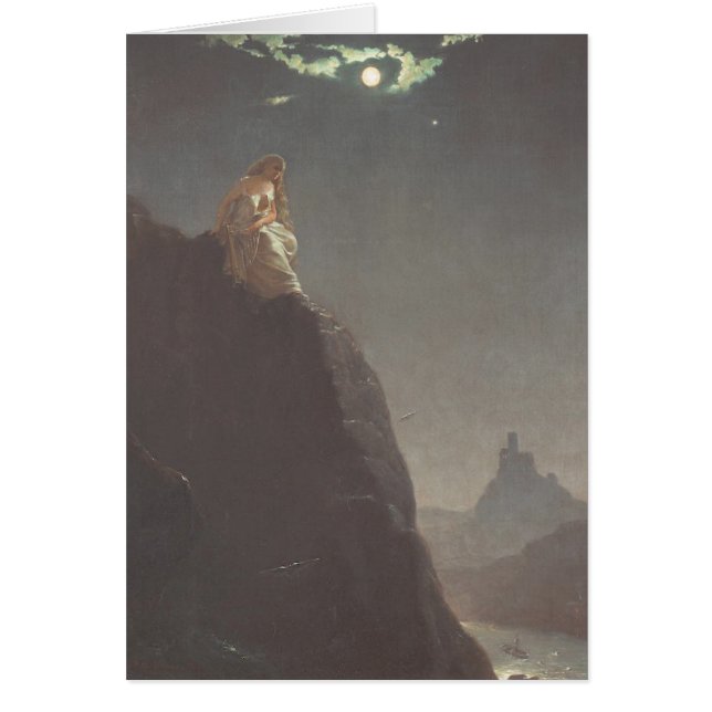 Cartão Sereia de Lorelei (Frente)