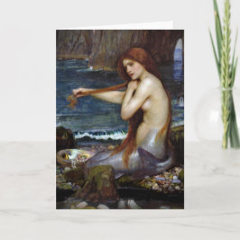 Cartão Sereia do Waterhouse de John