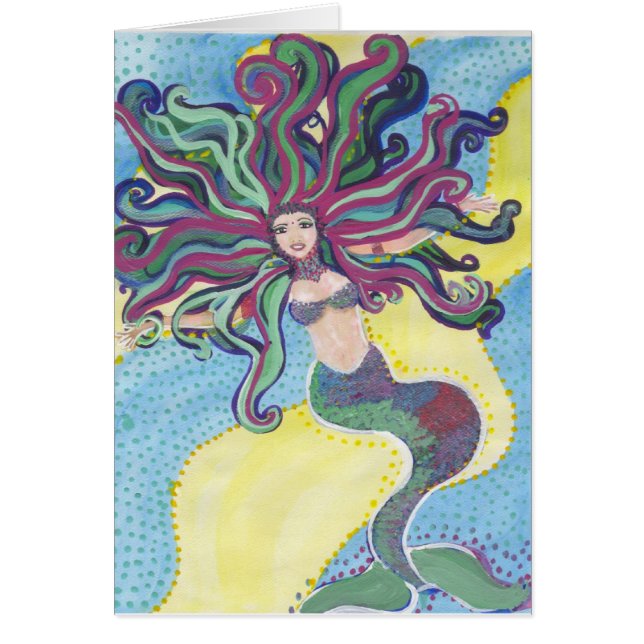 Cartão sereia joywater (Frente)