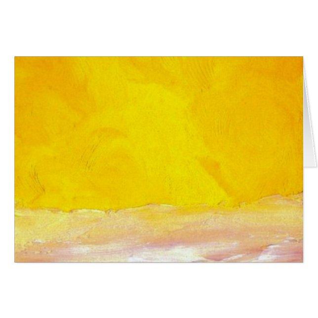 Cartão "Serenade" CricketDiane Ocean Art (Frente Horizontal)