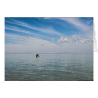 Cartão Serenidade fora da ilha de Fraser