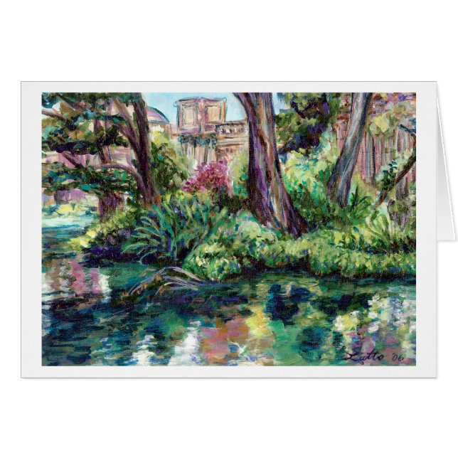 Cartão Serenity (Pintura) (Frente Horizontal)