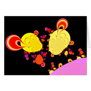 Cartão Seres do Sol Feliz