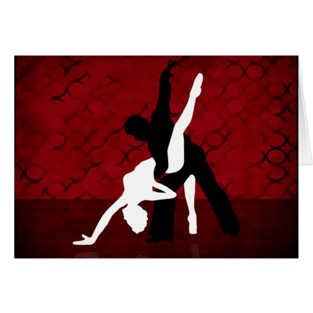 Cartão Série 1 do tango (Frente Horizontal)