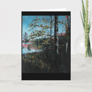 Cartão Série #2 do lago otter