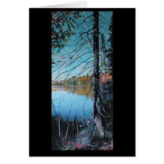 Cartão Série #3 do lago otter