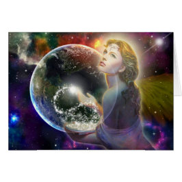 Cartão Série da deusa: Espírito da terra