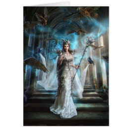 Cartão Série da deusa: O Messsangers