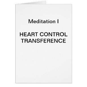 Cartão Série da meditação da DK: Meditação mim - CAR