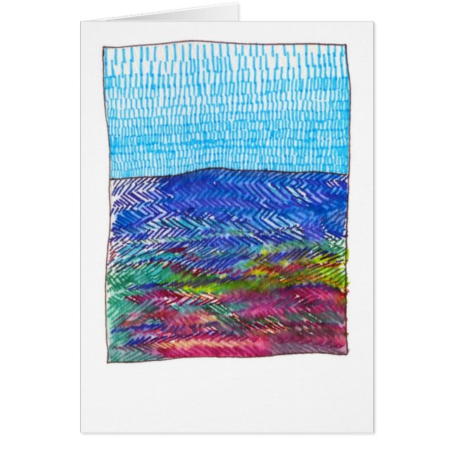 Cartão Série do Lago Michigan (Frente)