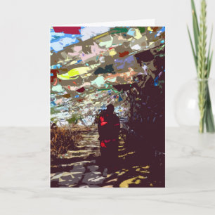 Cartão Série fotográfica: Monk