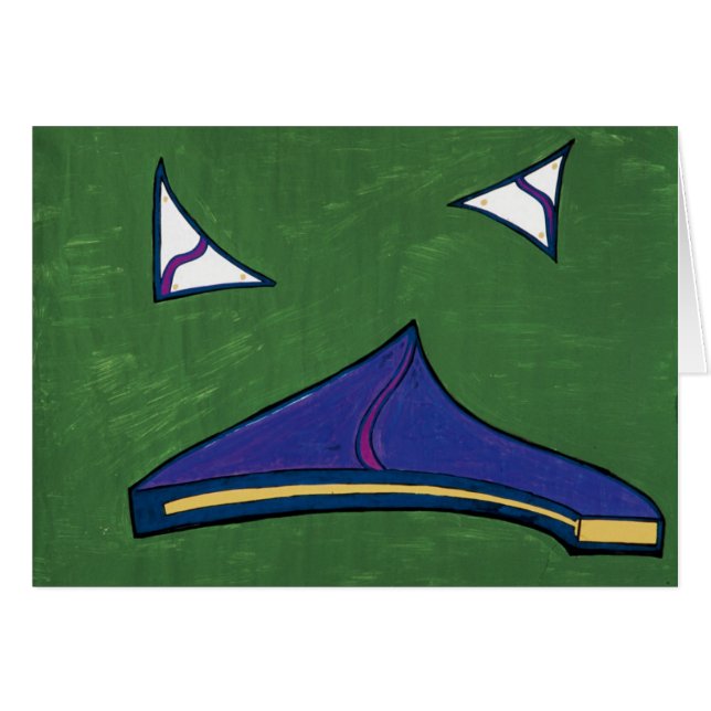 Cartão Série ideal: Ufos (Frente Horizontal)