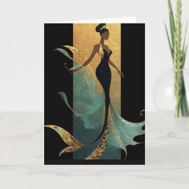 CARTÃO SÉRIE MERMAID NOIR #1 