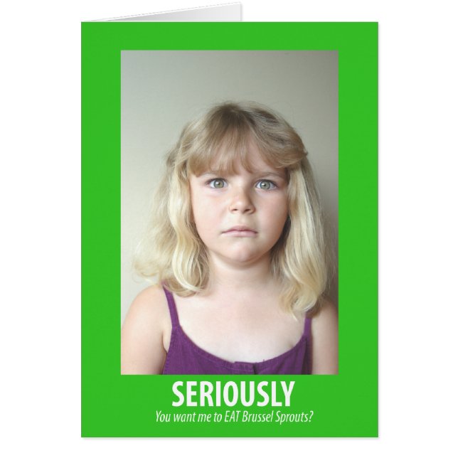 Cartão Sério (Frente)