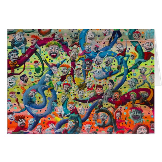 Cartão Serotonina elevado (Frente Horizontal)