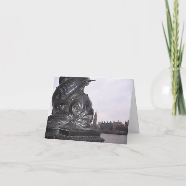 Cartão Serpente de mar (Frente)