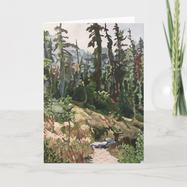 Cartão Serra trajeto (Frente)