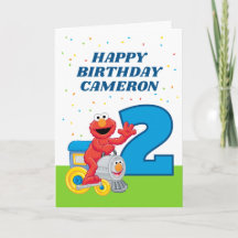 Sesame Street Elmo Chugga Chugga Dois Dois Anivers