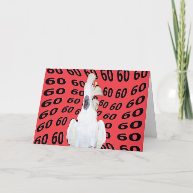 Cartão Sessenta Anos (Frente)