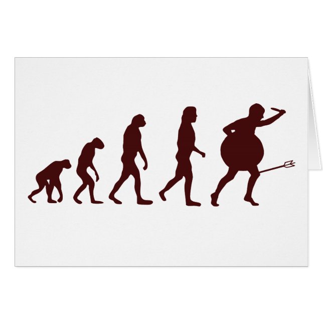 Cartão Seta de Evolução (Frente Horizontal)