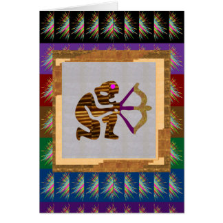 CARTÃO SETA DO ARCO DO CAÇADOR