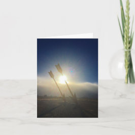 Cartão setas gêmeas