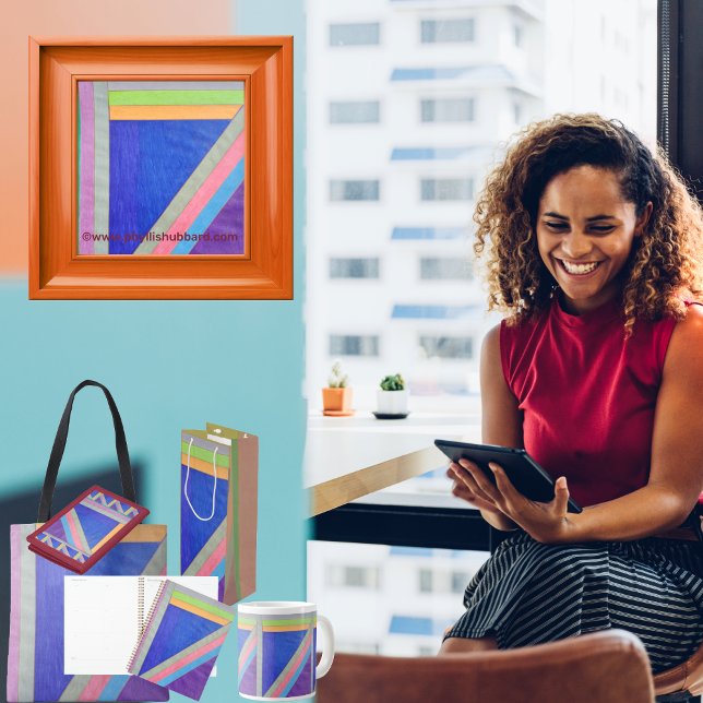 Cartão Sete (Get the full “Seven” collection at: https://bit.ly/SmartArtZazzle)