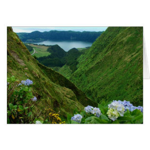 Cartão Sete Cidades, Açores