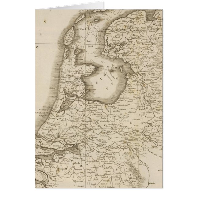 Cartão Sete províncias unidas 3 (Frente)