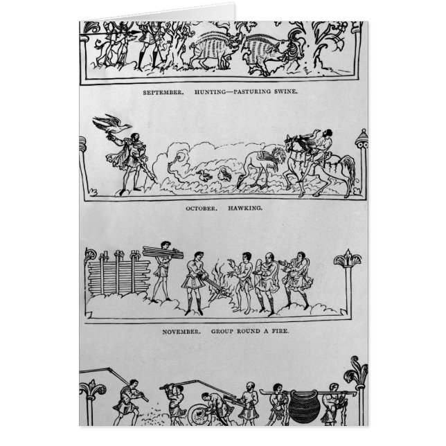 Cartão Setembro, outubro, novembro e dezembro (Frente)