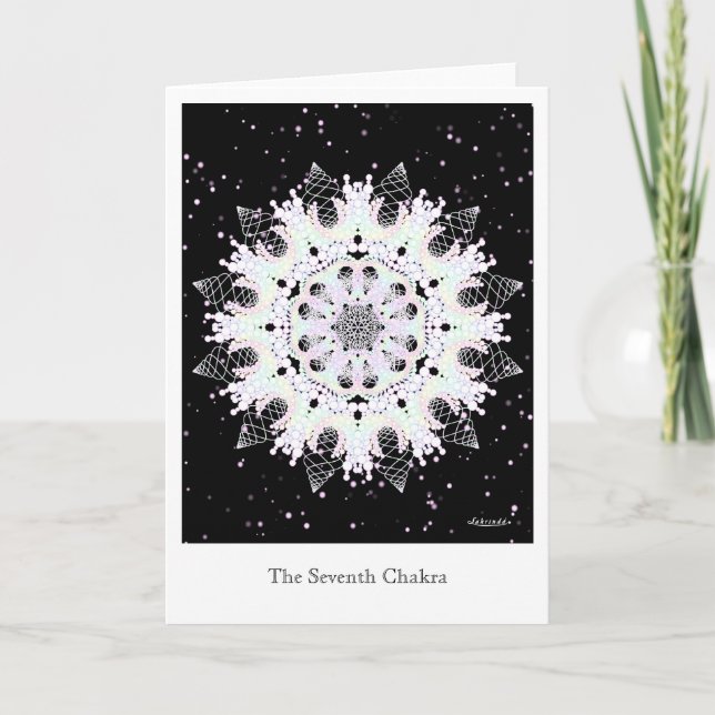Cartão Sétima Chakra (Frente)